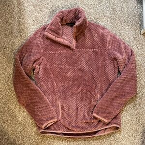 Eddie Bauer Plush Pullover in Dusty Rose